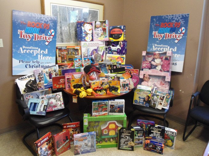 Rock 95 Toy Drive 2014